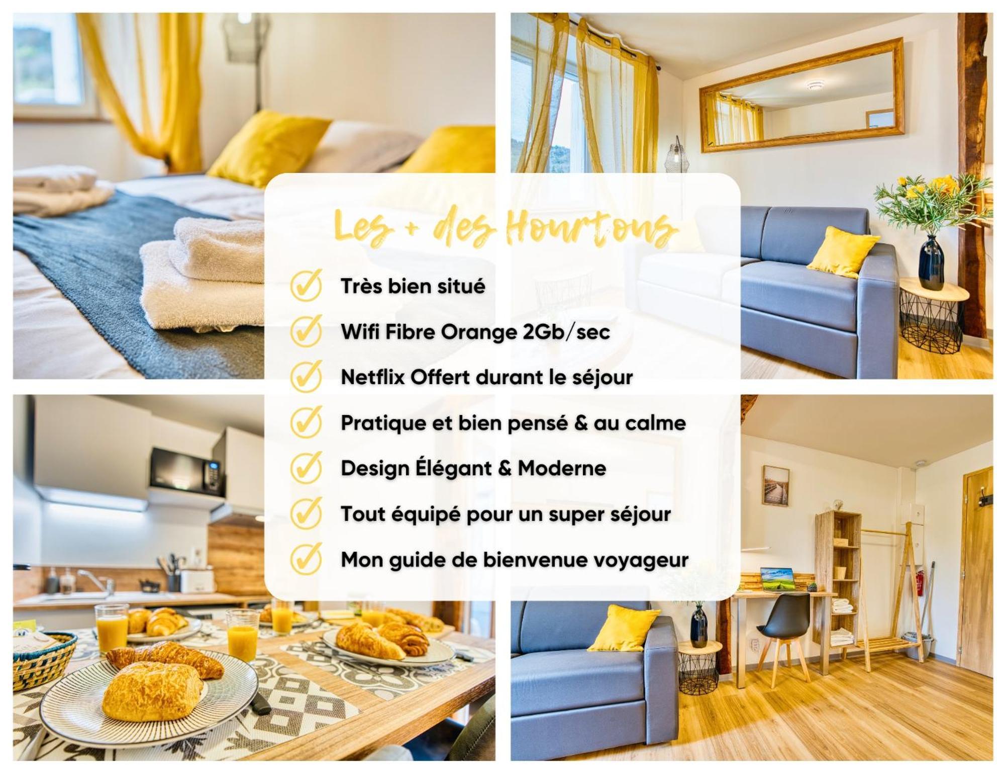 Apartament Les Hourtous Netflix Wi-Fi Fibre Terasse 4 Pers Banassac Zewnętrze zdjęcie