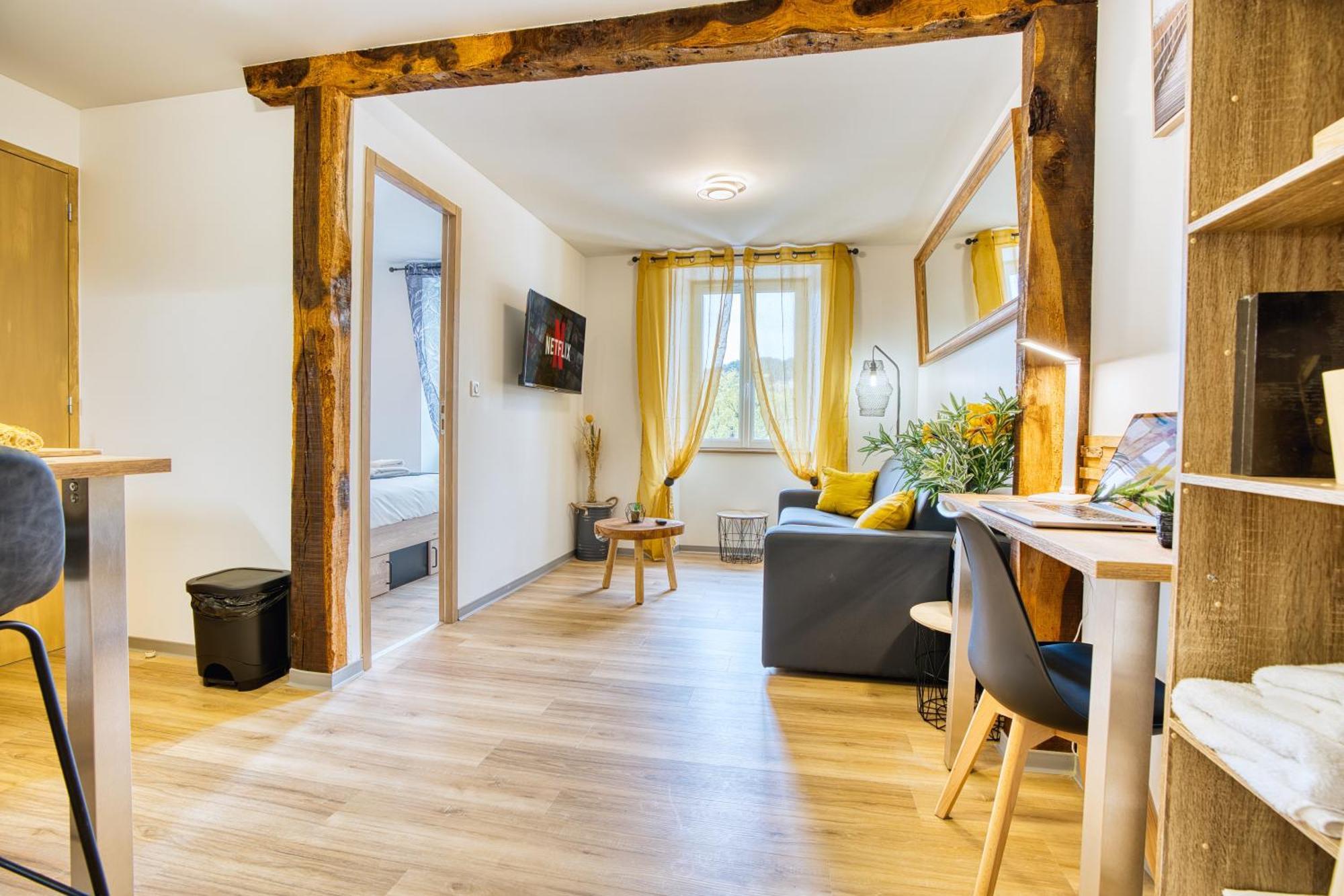 Apartament Les Hourtous Netflix Wi-Fi Fibre Terasse 4 Pers Banassac Zewnętrze zdjęcie